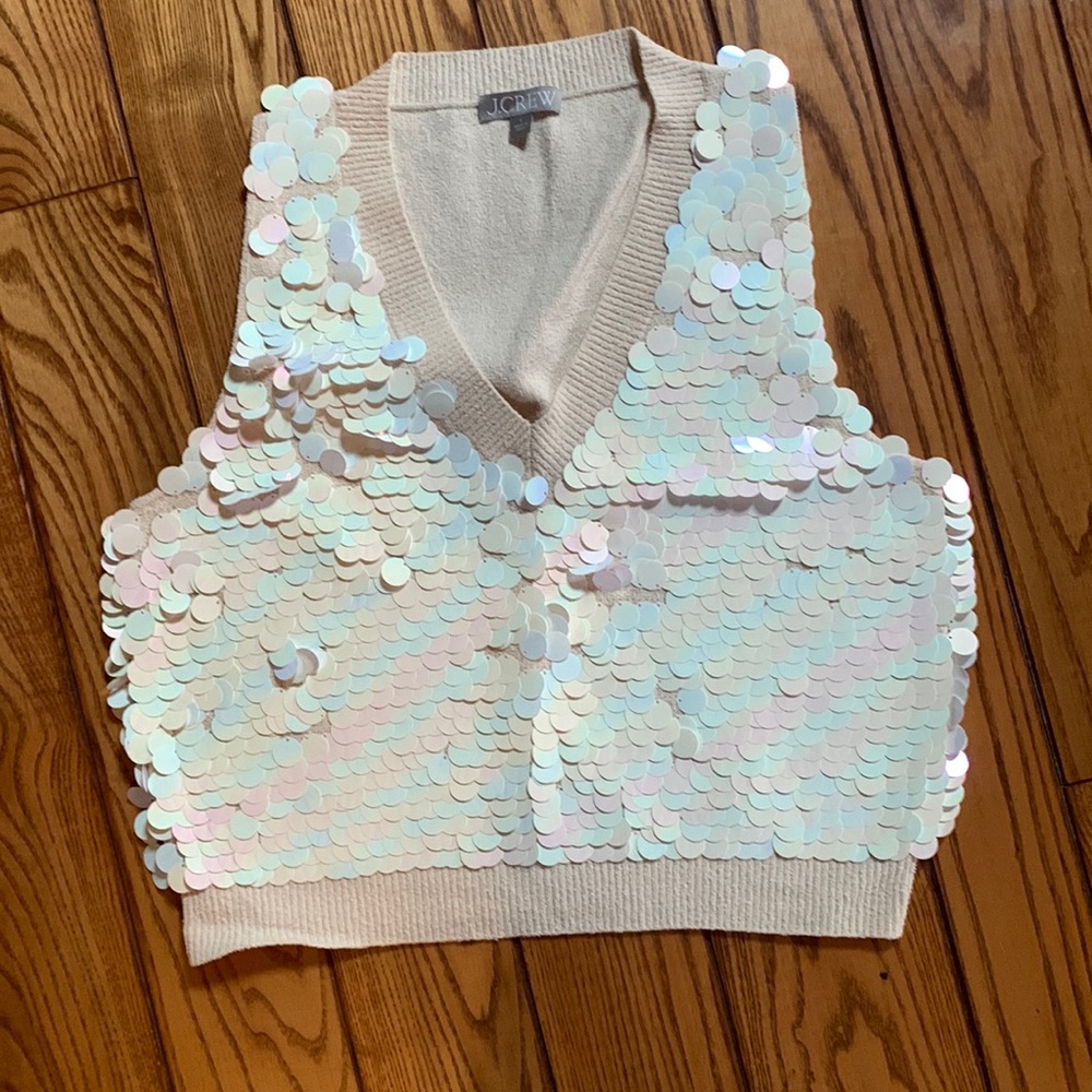 Jcrew mermaid vest - Picture 2 of 3